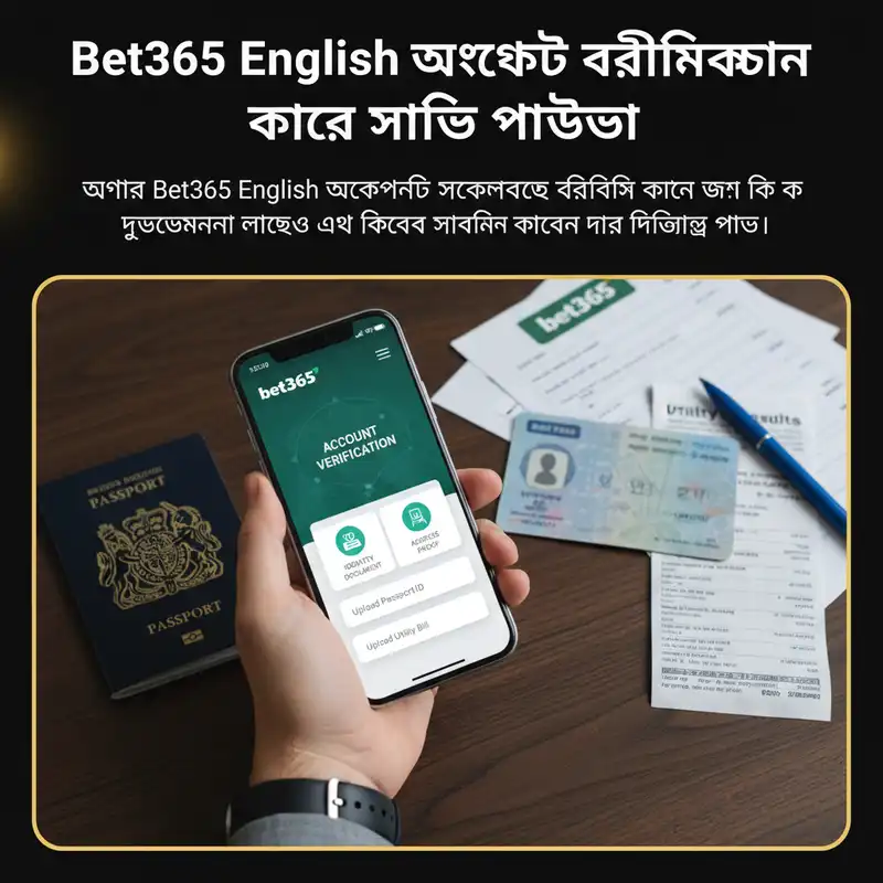 Bet365 English অ্যাকাউন্ট ভেরিফিকেশন নির্দেশিকা